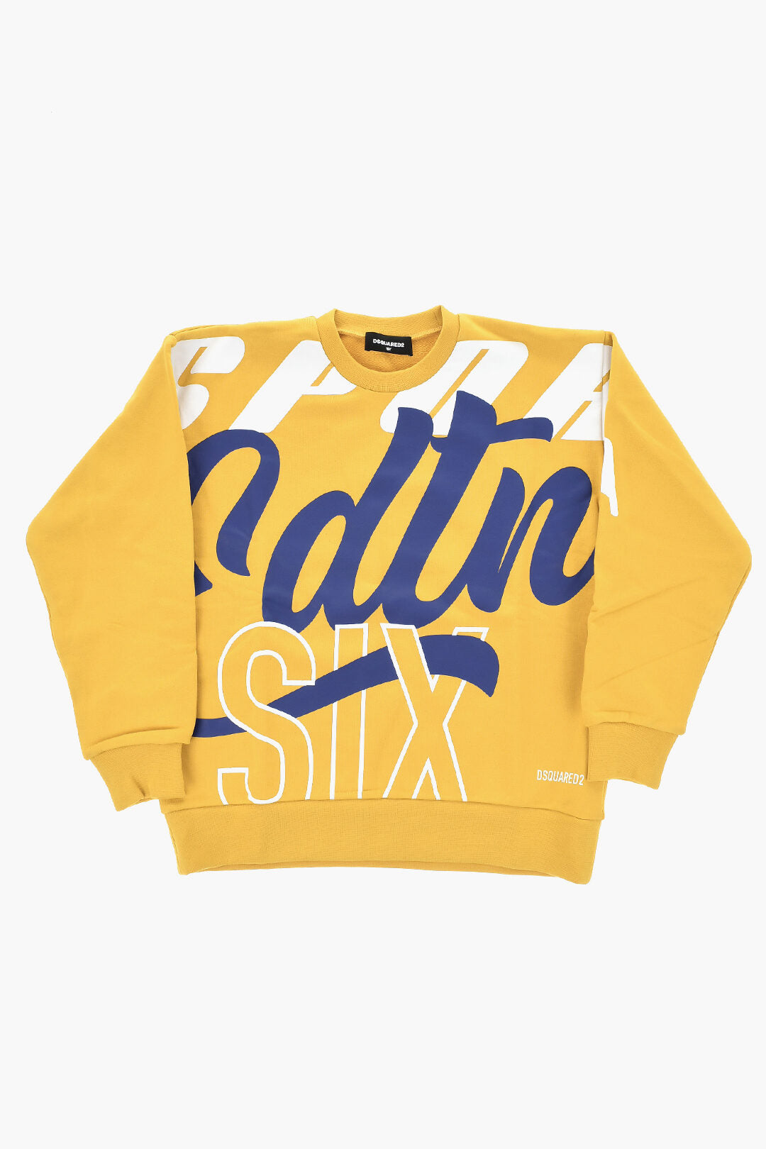 Dsquared2 Kids 3000~Brushed Cotton Crew Neck Sweatshirt with Print