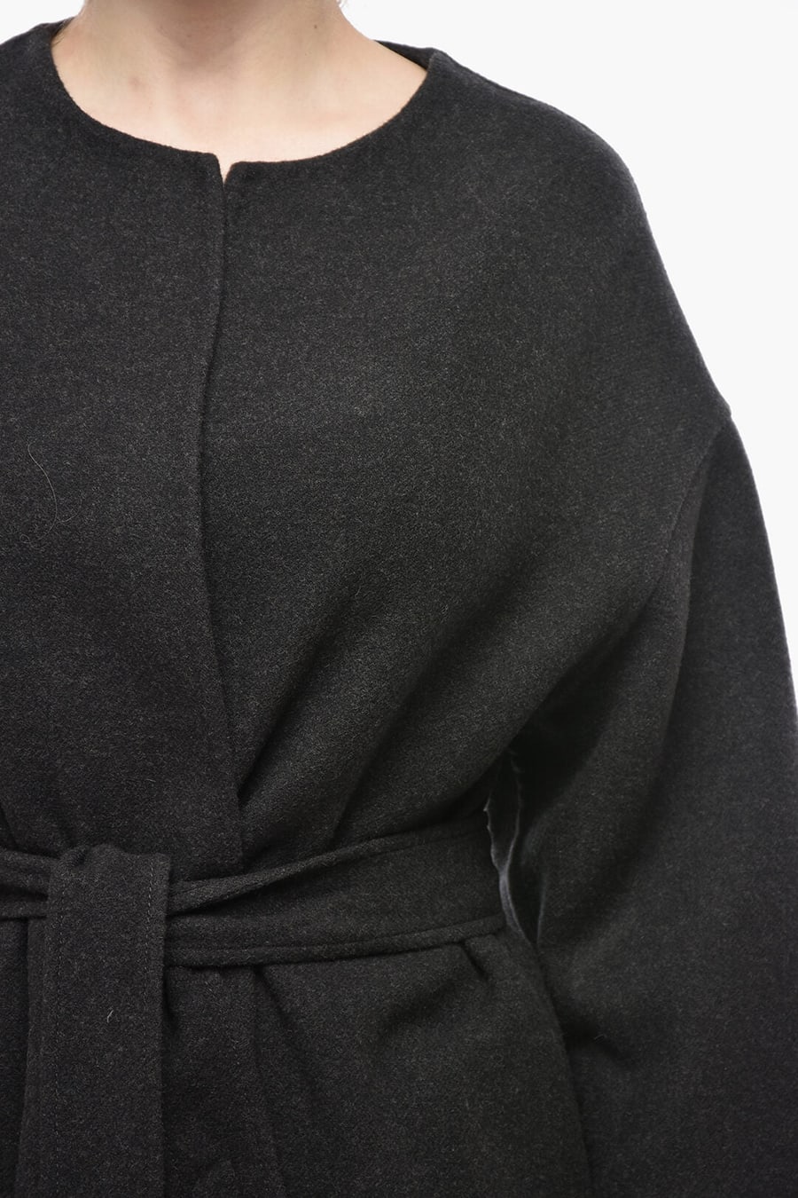 Super Blond 2470~Pure Cashmere Coat With Belt