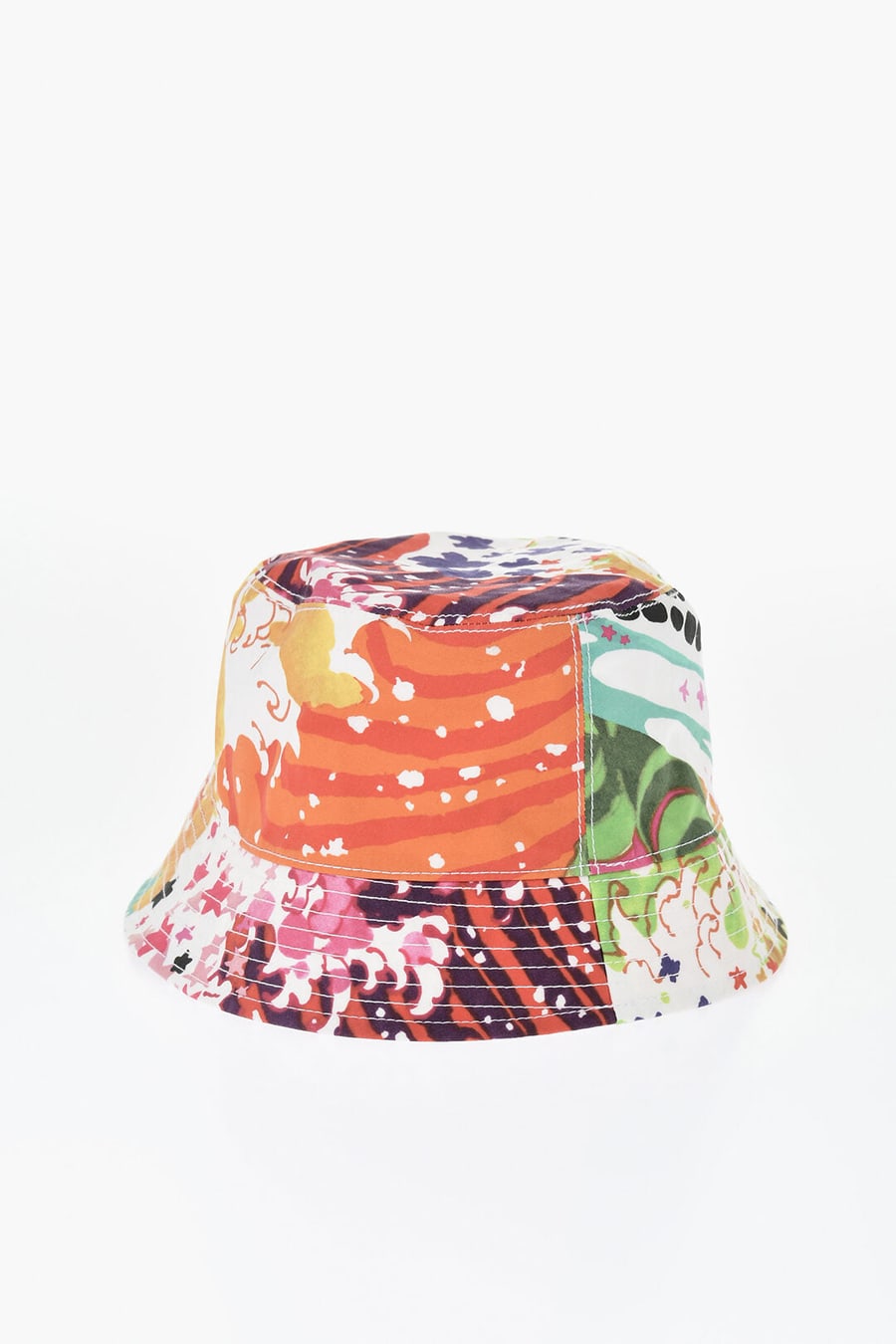 Dsquared2 3250~Patterned Bucket Hat with Embroidered Logo