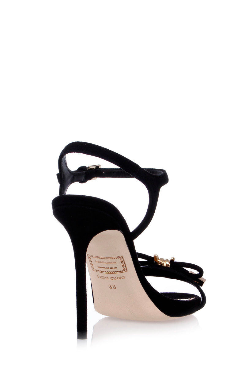 Dsquared2 3500~Suede Sandal 10 cm, view 2