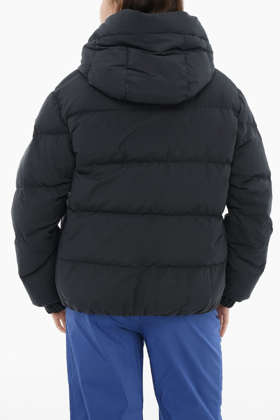 Woolrich 2405~Quilted Down Jacket ECO TASLAN With Removable Hood, view 2