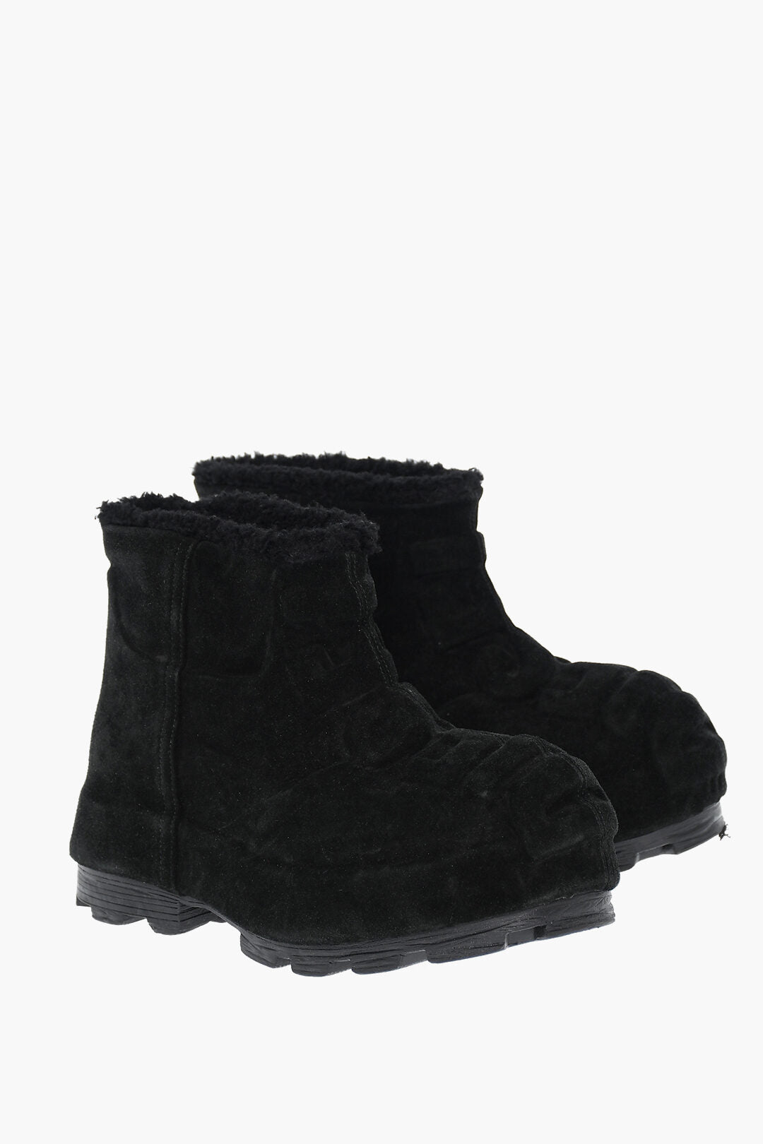 Diesel 3500~Suede Ankle Boots D-HAMMER with Chunky Sole 6cm
