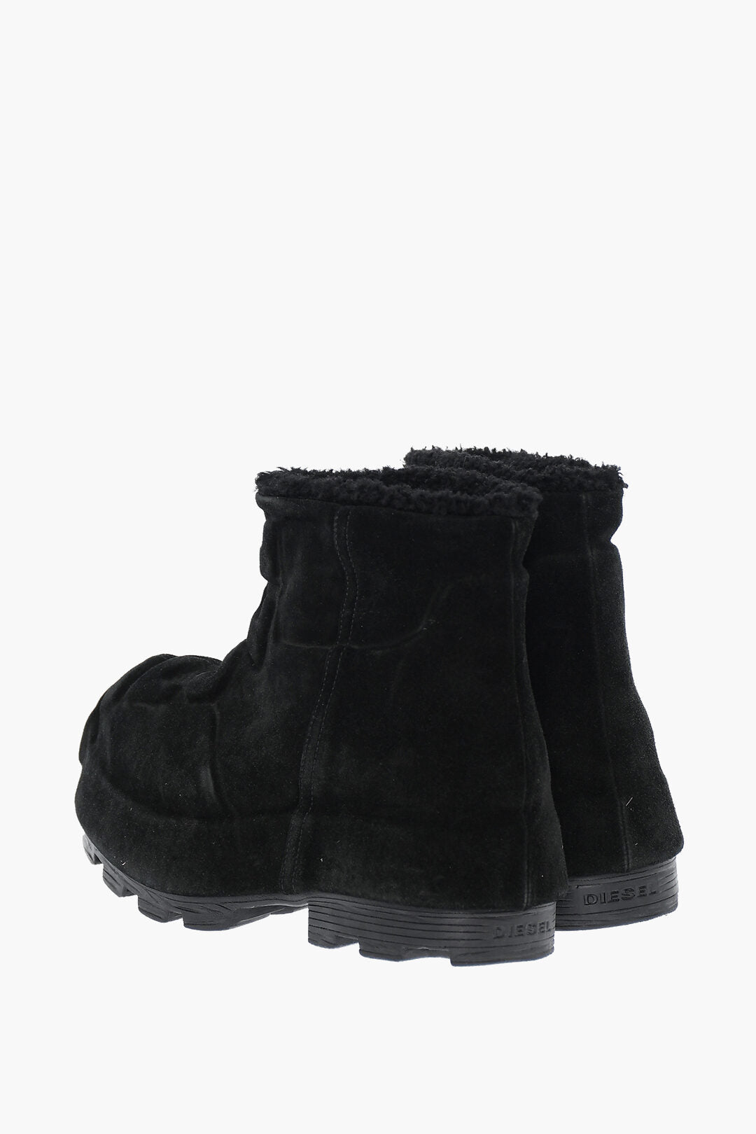 Diesel 3500~Suede Ankle Boots D-HAMMER with Chunky Sole 6cm, view 2