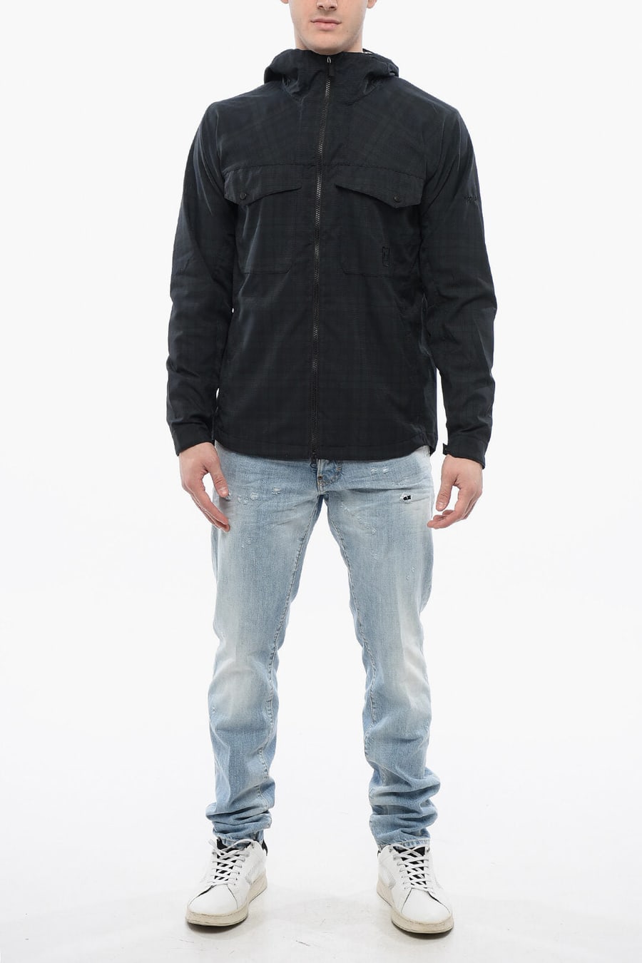 Woolrich 2405~Windbreaker MESH with Front Pockets, view 4