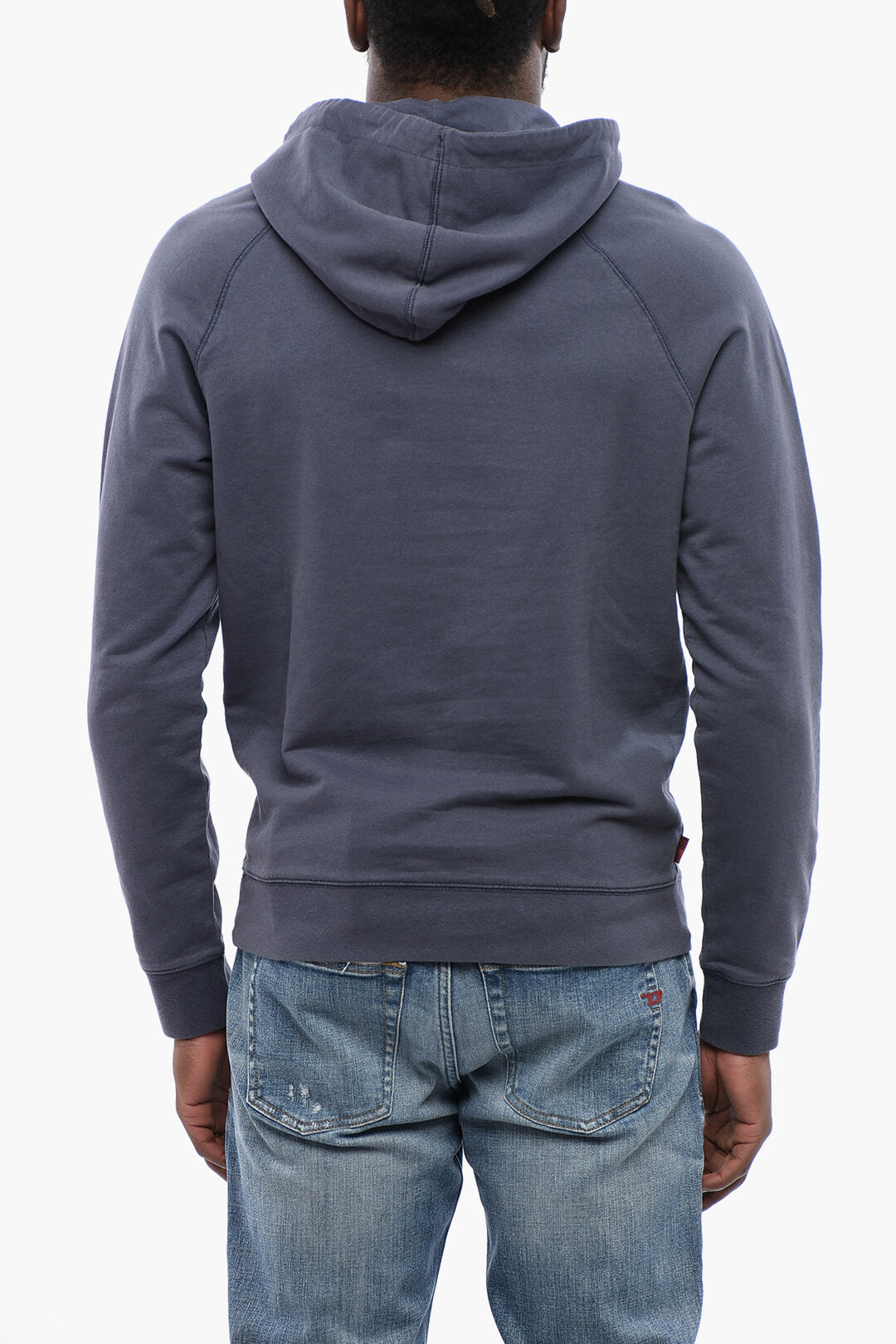 Woolrich 3000~Brushed Cotton Hooded Sweatshirt, view 2