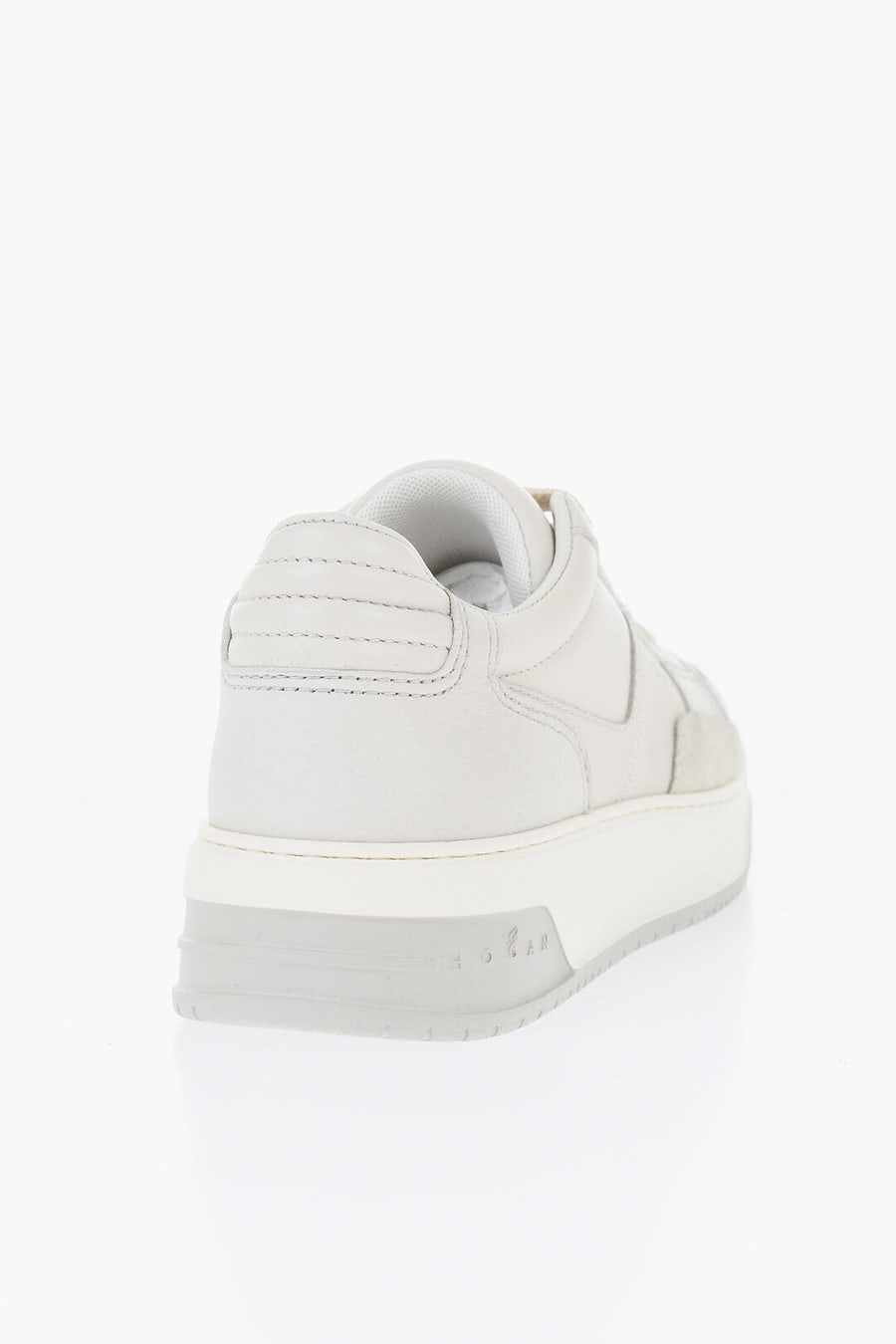 Hogan 2405~Lace-Up Leather Sneakers With Rubber Sole
