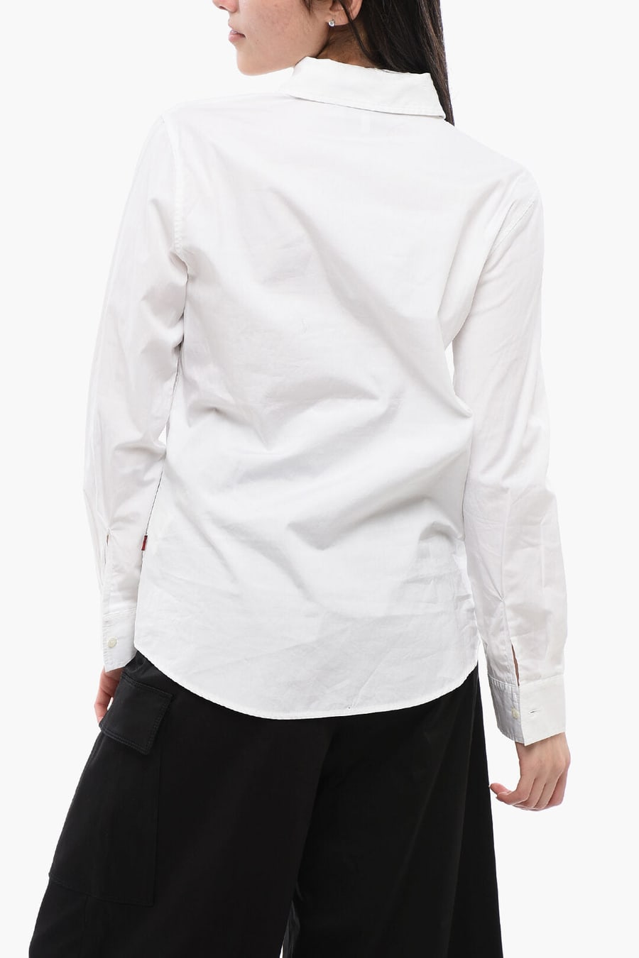 Woolrich 2405~Cotton Safari Blouse With French Collar, view 2