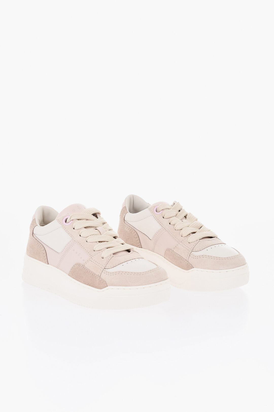 Hogan 3050~Color-Block Leather Lace-Up Sneakers