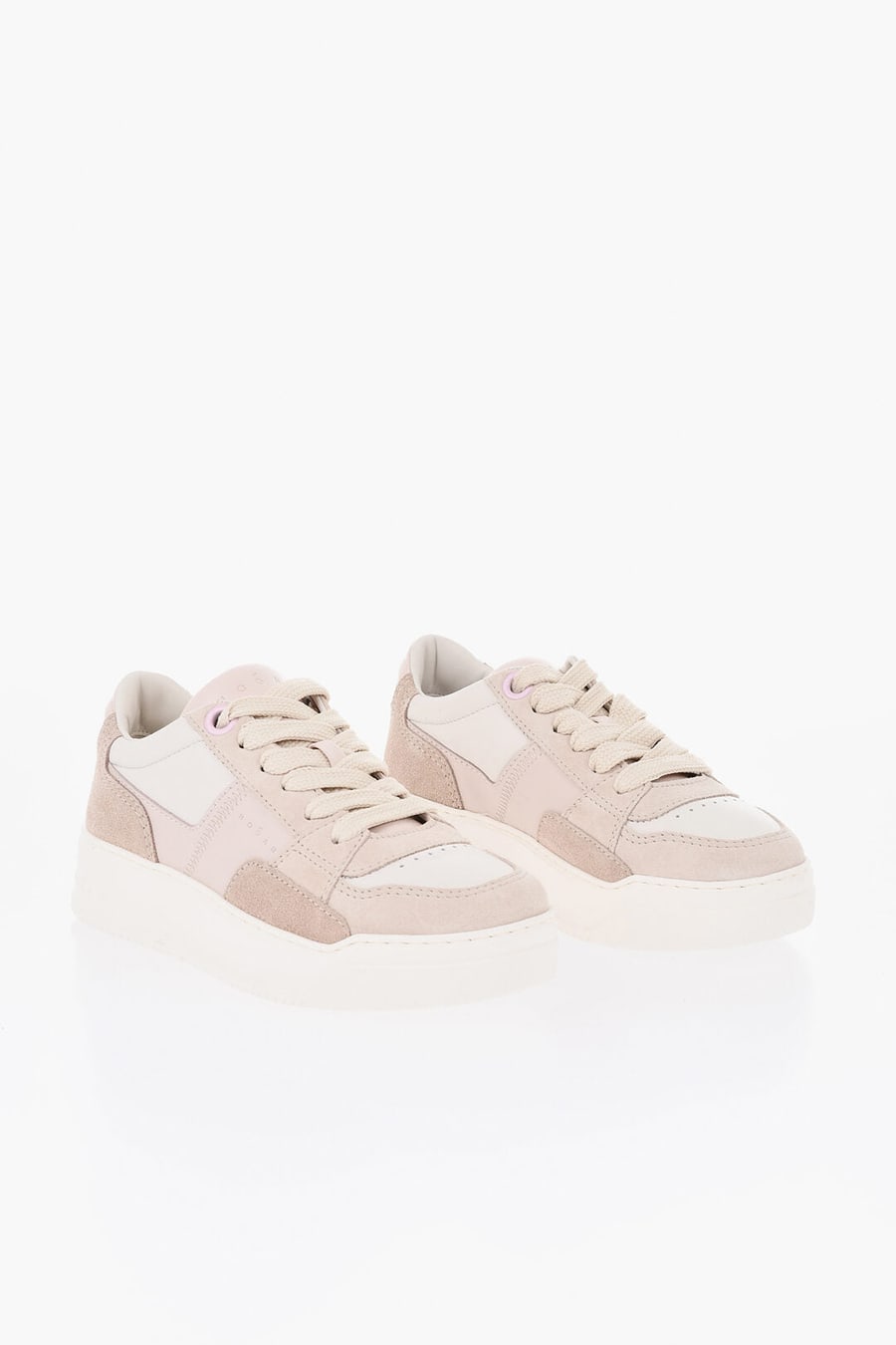 Hogan 3050~Color-Block Leather Lace-Up Sneakers