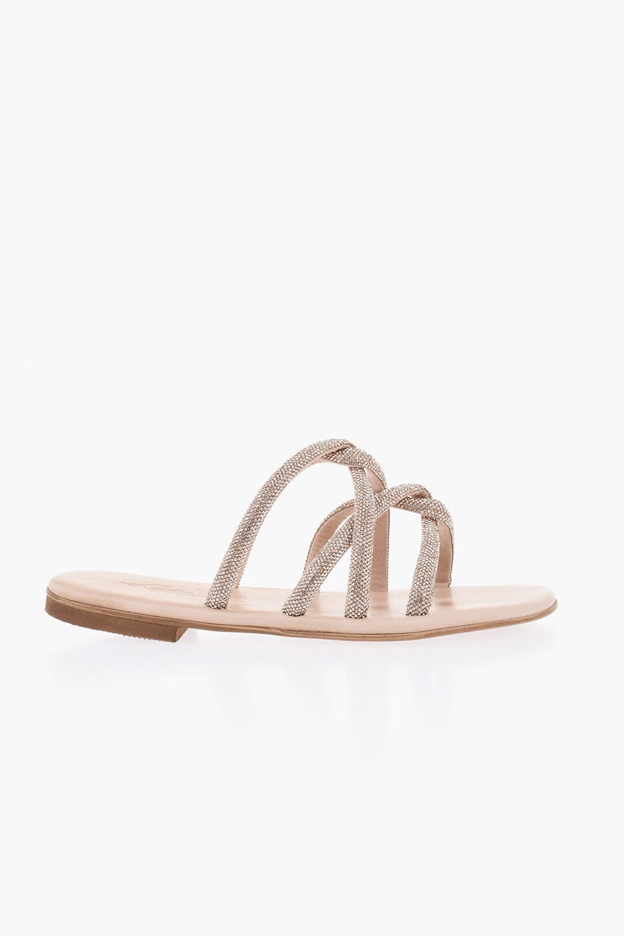 Kima 3300~Rhinestone Flat Sandals TASO, view 3