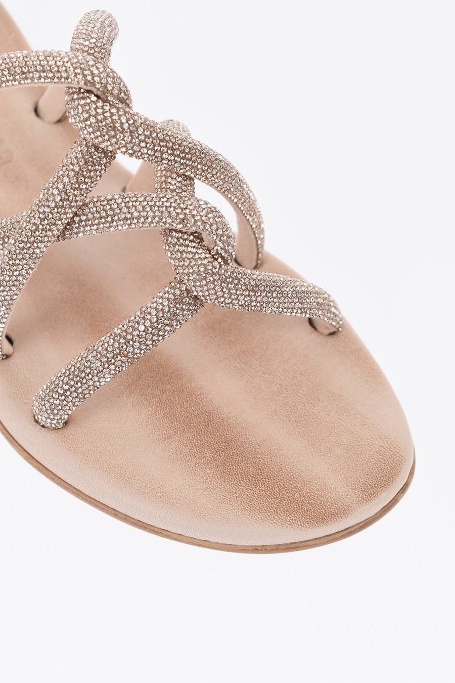 Kima 3300~Rhinestone Flat Sandals TASO, view 4