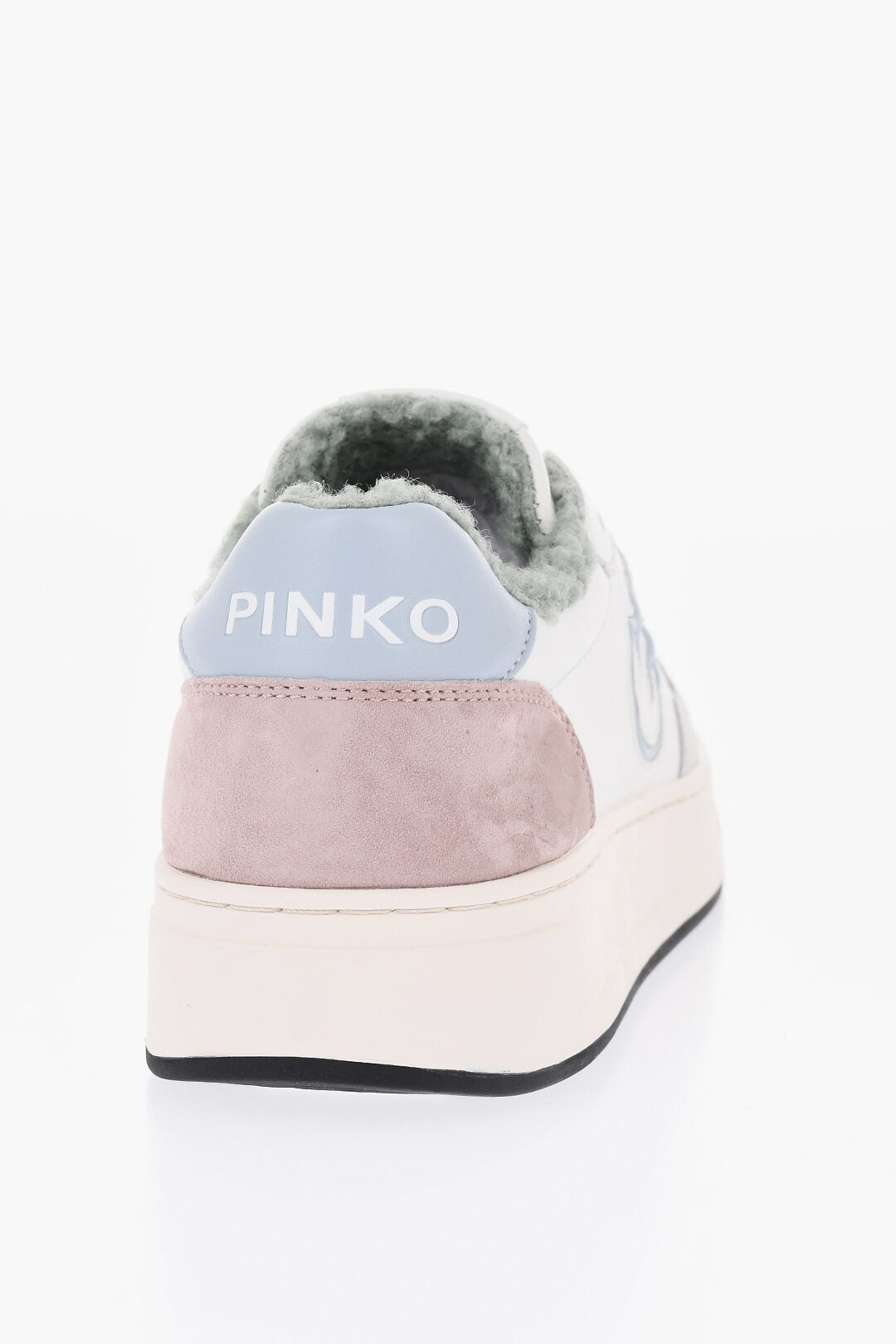 Pinko 2405~Leather Sneakers BONDY With Shearling Lining