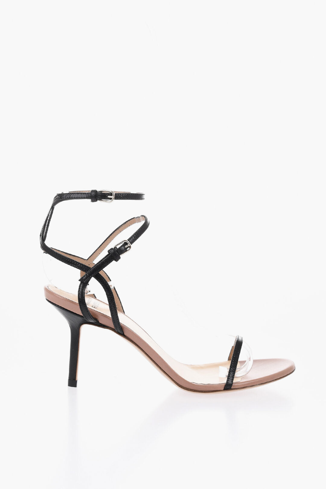 Francesco Russo 3500~Leather Sandals With 8cm Ankle Straps