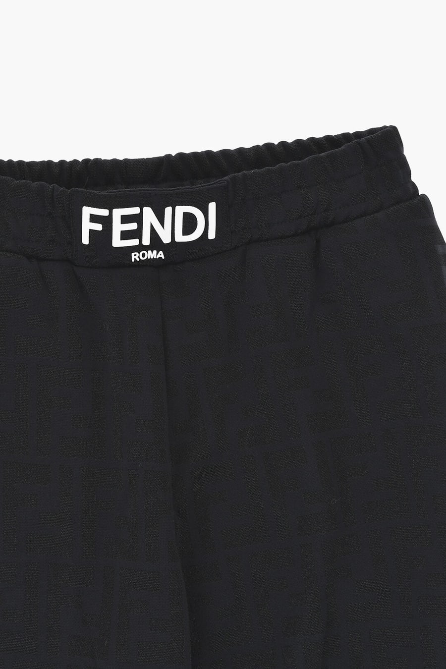 Fendi Kids 1500~Nylon Joggers With All-Over Monogram Glitter, view 2