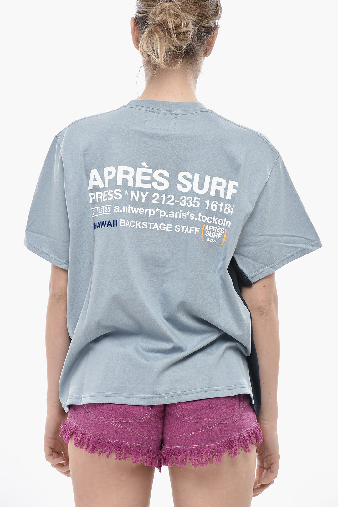Apres Surf 2405~Crewneck UNISEX Printed T-Shirt
