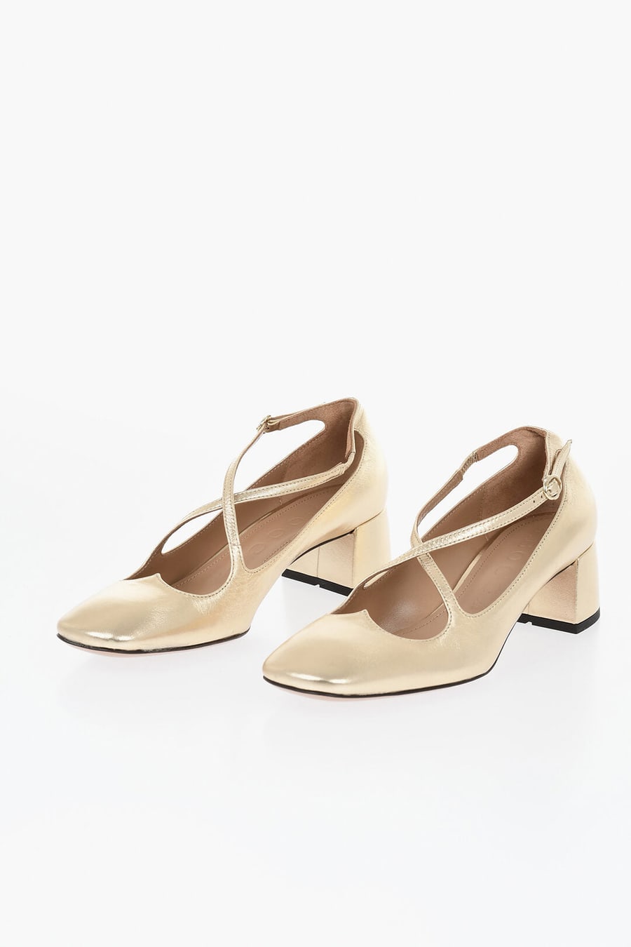 A.Bocca 3300~Metallic Leather Pumps with 5cm Heel