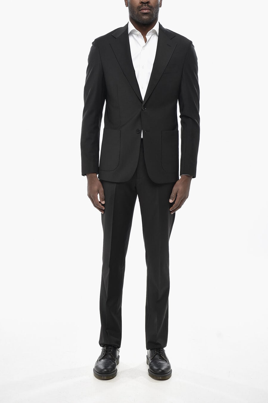 Colamarino 3500~Two-Button Classic-Lapel Suit NAPOLI With Two Vents