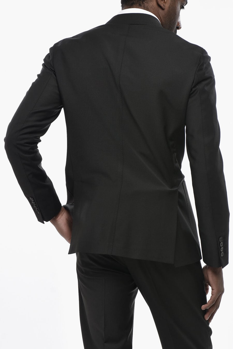 Colamarino 3500~Two-Button Classic-Lapel Suit NAPOLI With Two Vents, view 5