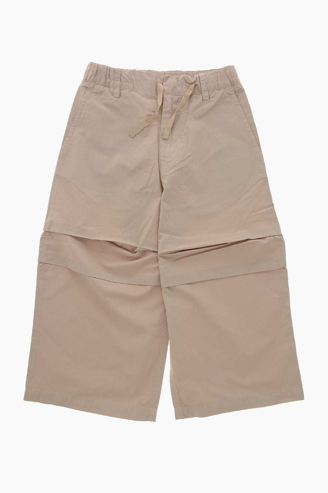 Maison Margiela Kids 0115~MM6 Cotton Pants with Elastic Waistband