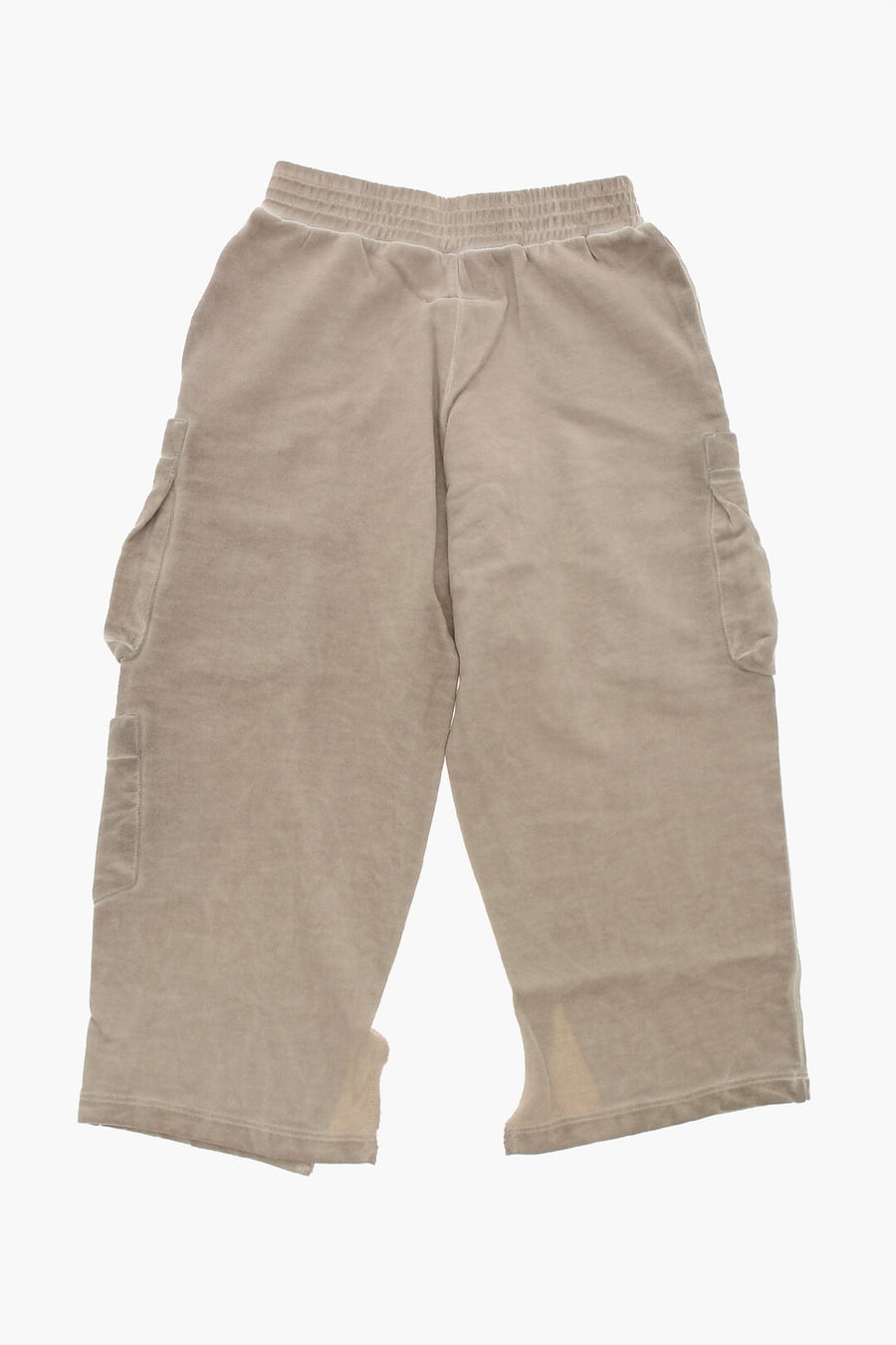 Maison Margiela Kids 0115~MM6 Delavé-Effect Cargo Joggers, view 3