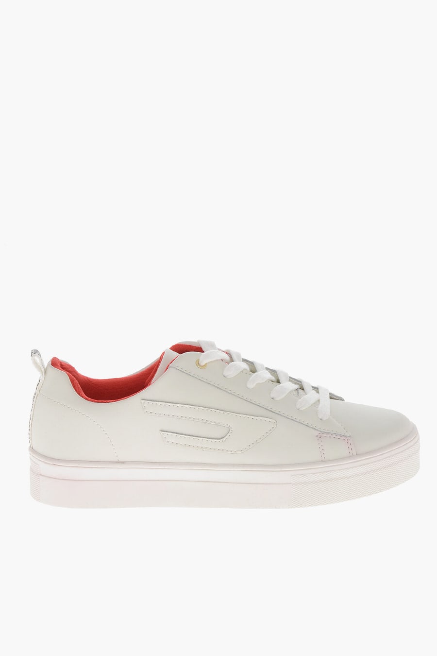 Diesel Kids 2405~Leather Low-Top Sneakers S-VANEELA LC, view 3