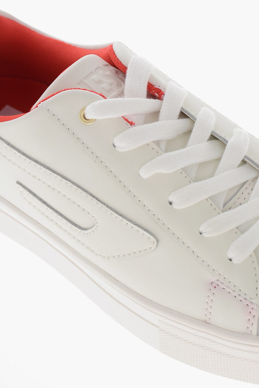 Diesel Kids 2405~Leather Low-Top Sneakers S-VANEELA LC, view 4