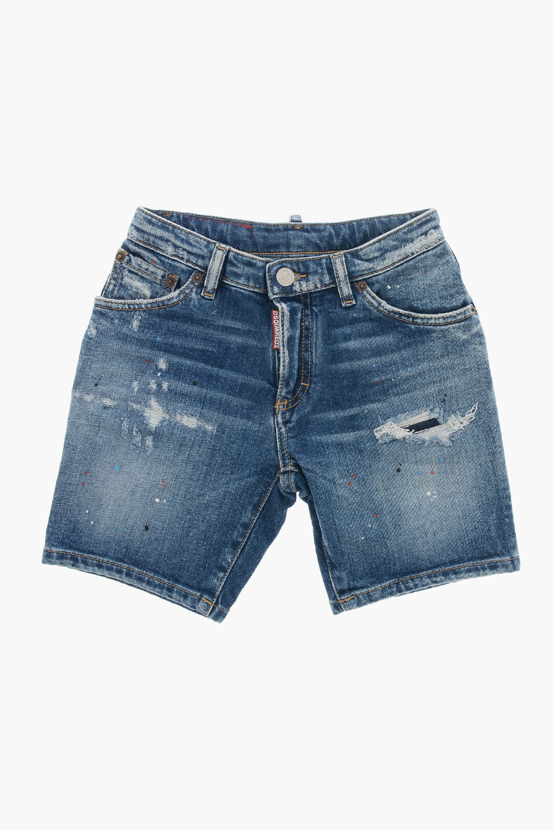 Dsquared2 Kids 2405~Denim Shorts COMMANDO Vintage-Effect