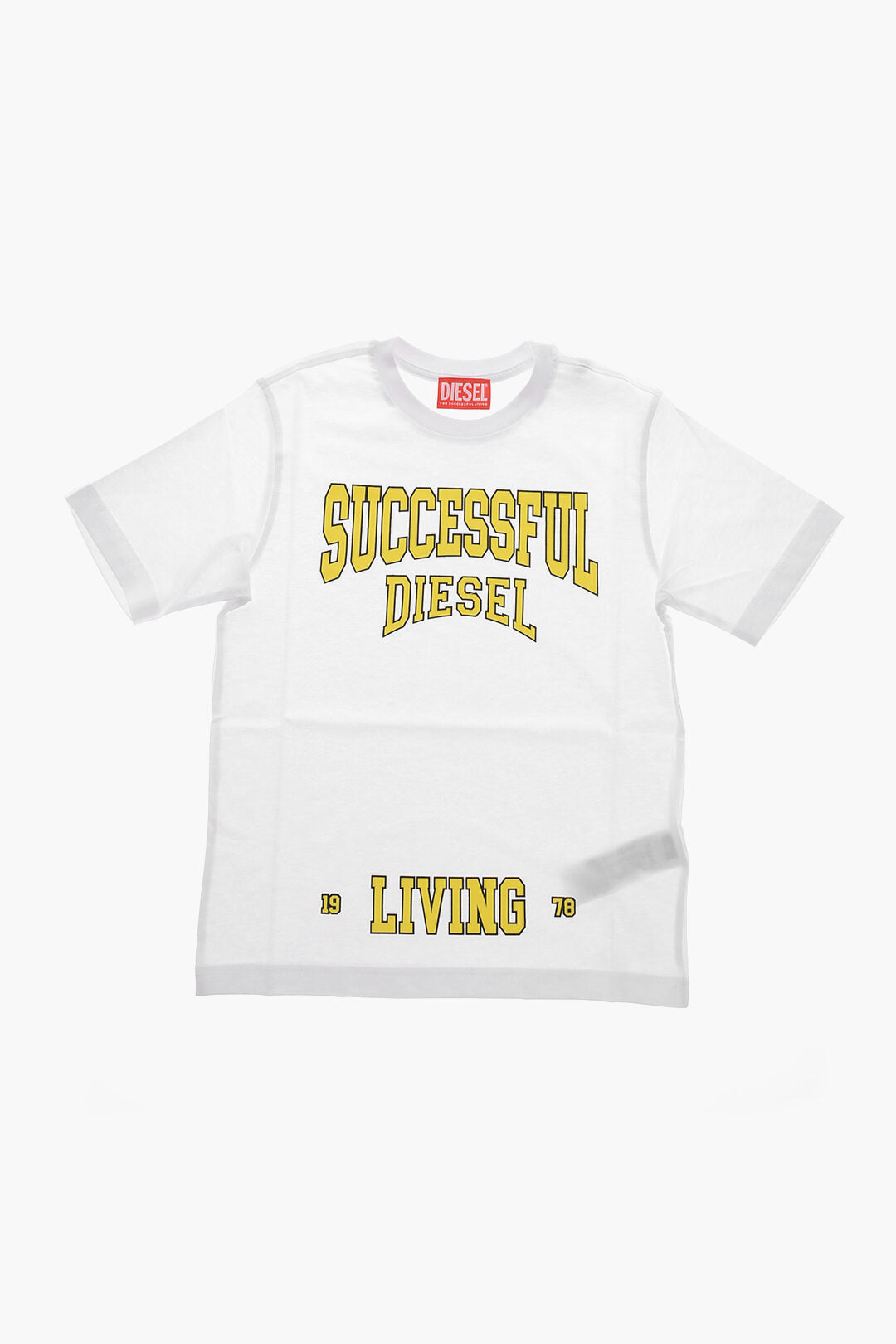 Diesel Kids 2405~Front-Printed Cotton-Jersey T-Shirt