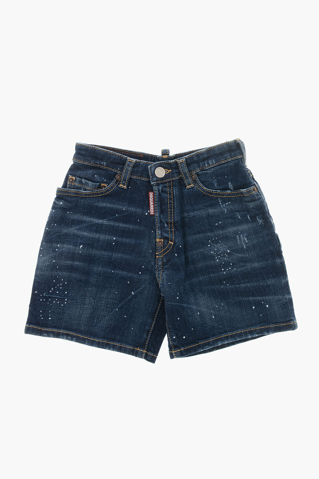 Dsquared2 Kids 2405~Denim Shorts Vintage Effect