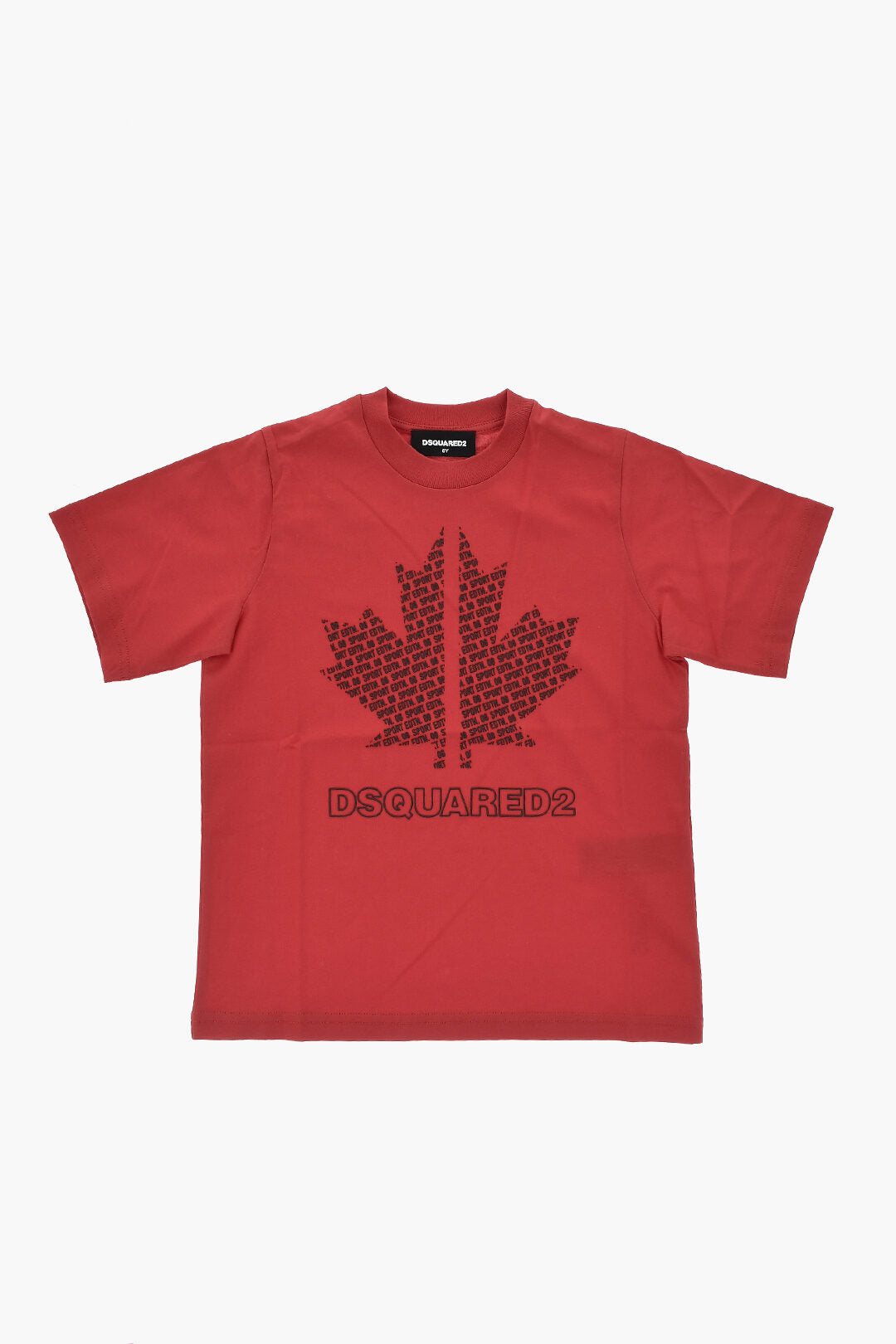 Dsquared2 Kids 2550~SPORT EDTN.08 Slouch-Fit Crewneck T-Shirt with Embossed Logo