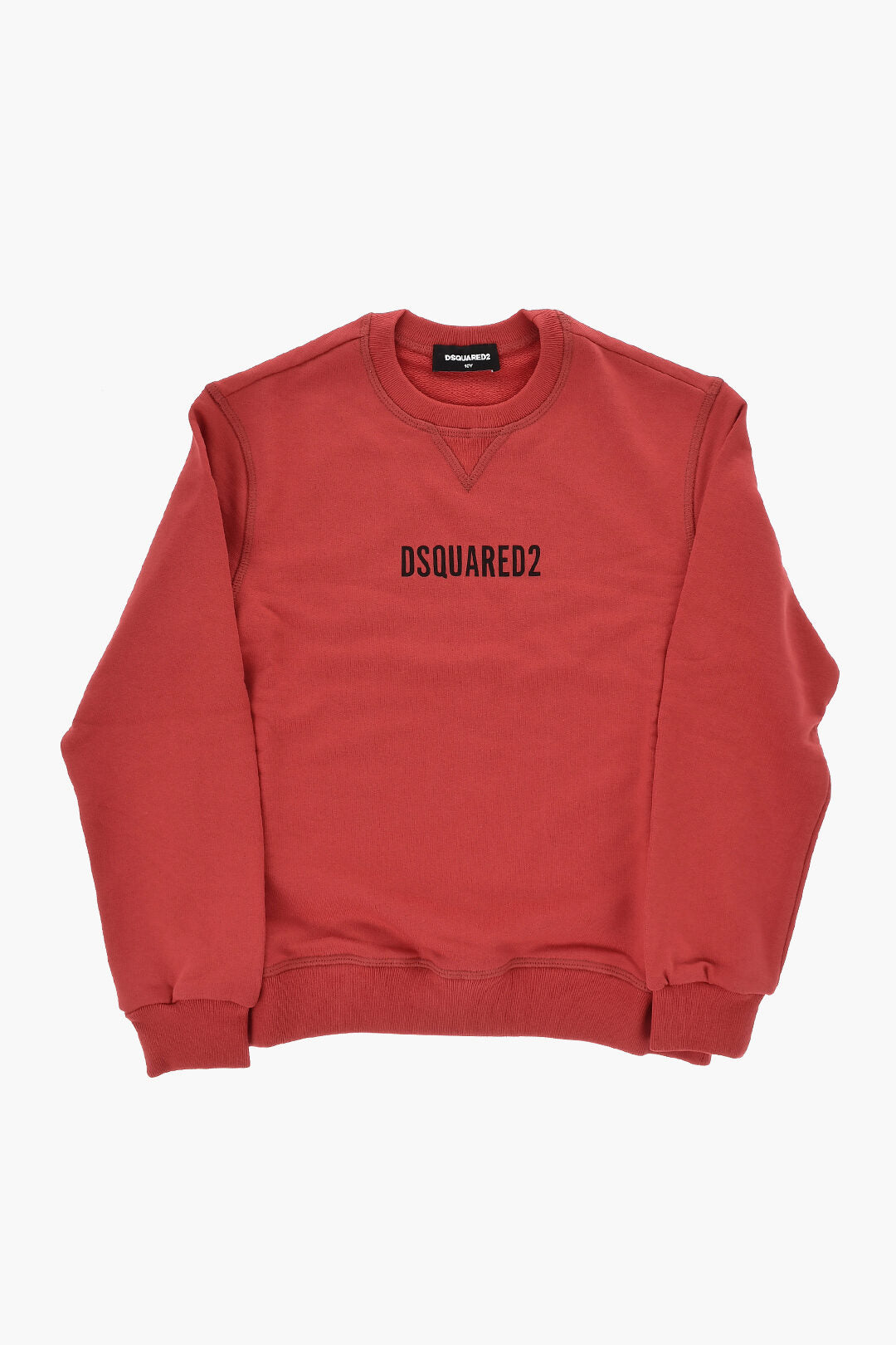 Dsquared2 Kids 2550~Crewneck Sweatshirt RELAX Brushed Cotton with Printed Logo