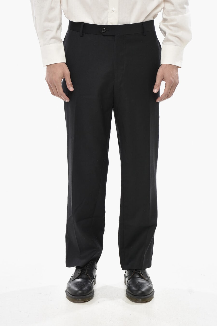 AllSaints 3500~Straight-Leg Trousers TALLIS With Belt Loops