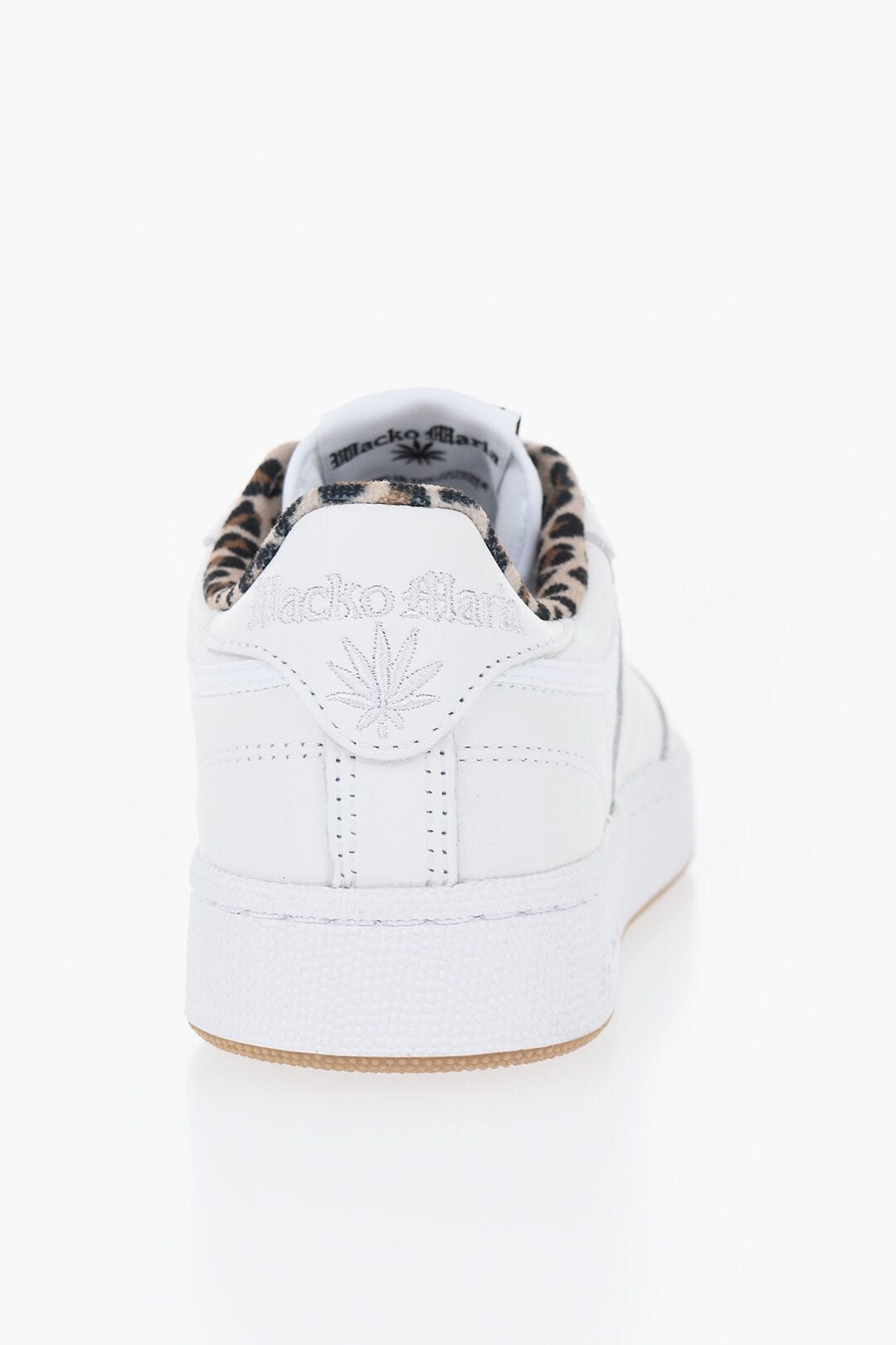Reebok 2405~WACKO MARIA X REEBOK Leather Sneakers CLUB C85, view 2