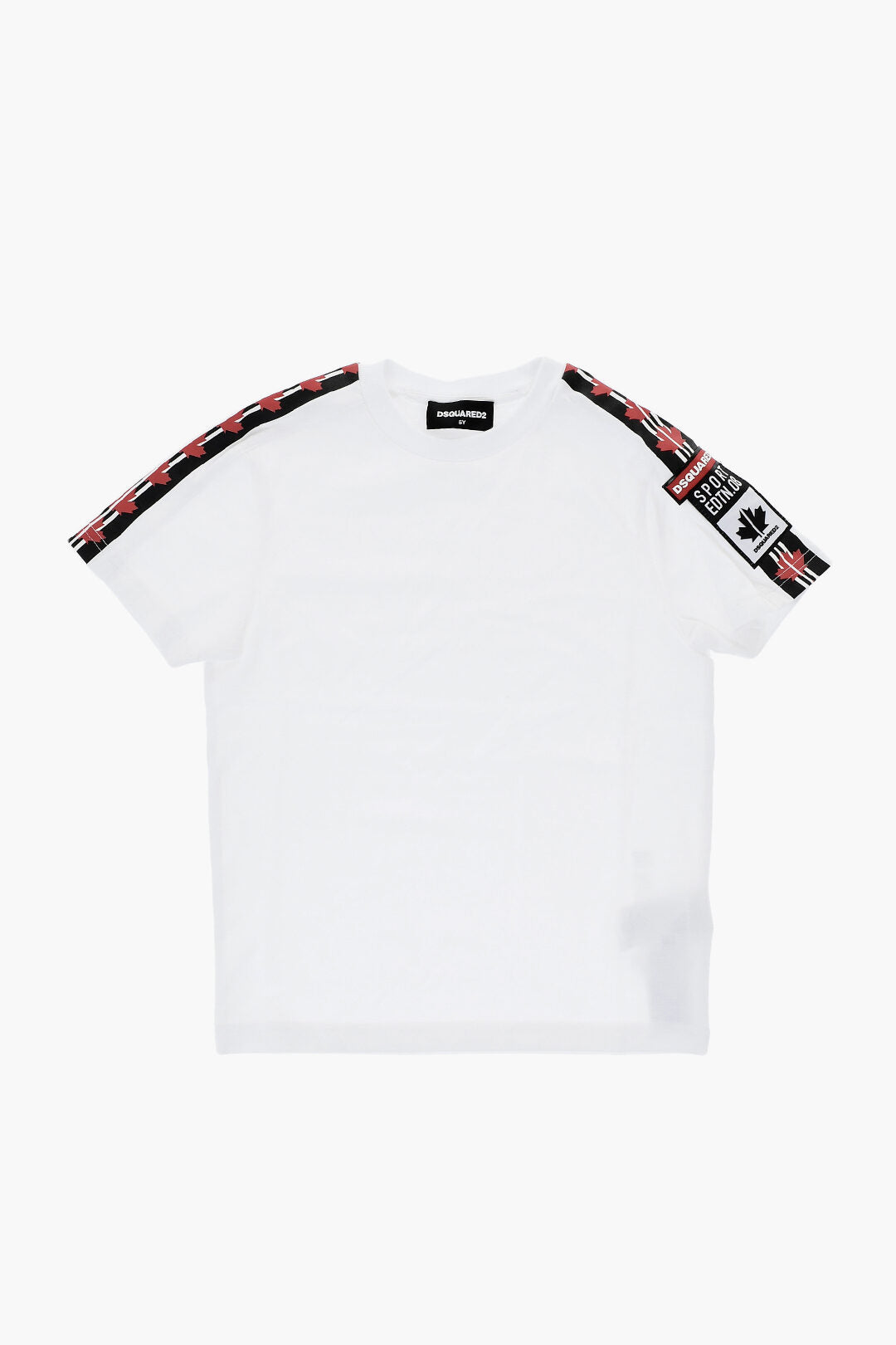 Dsquared2 Kids 2405~SPORT EDTN.08 Cotton Relax Fit Crewneck T-Shirt