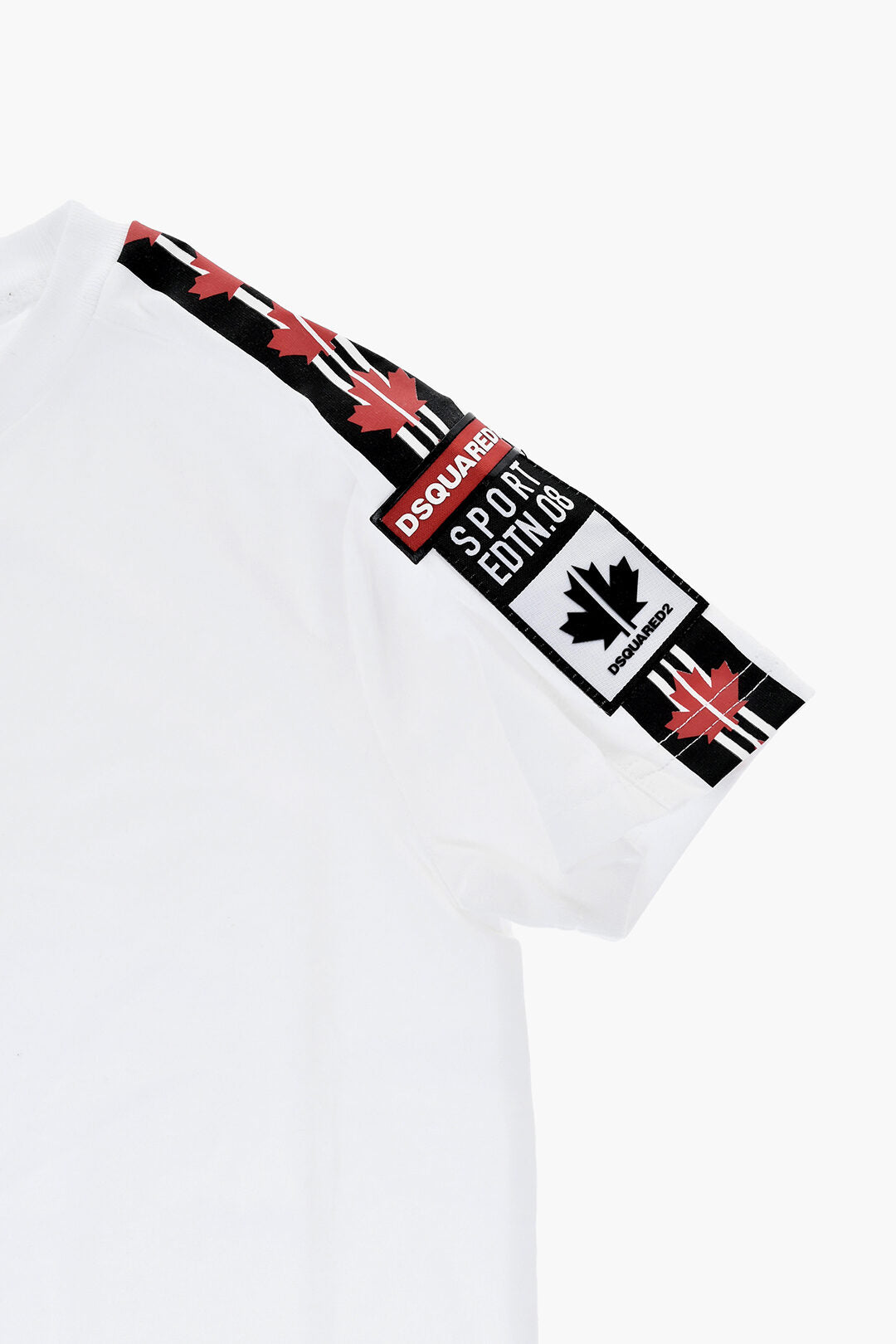 Dsquared2 Kids 2405~SPORT EDTN.08 Cotton Relax Fit Crewneck T-Shirt, view 2