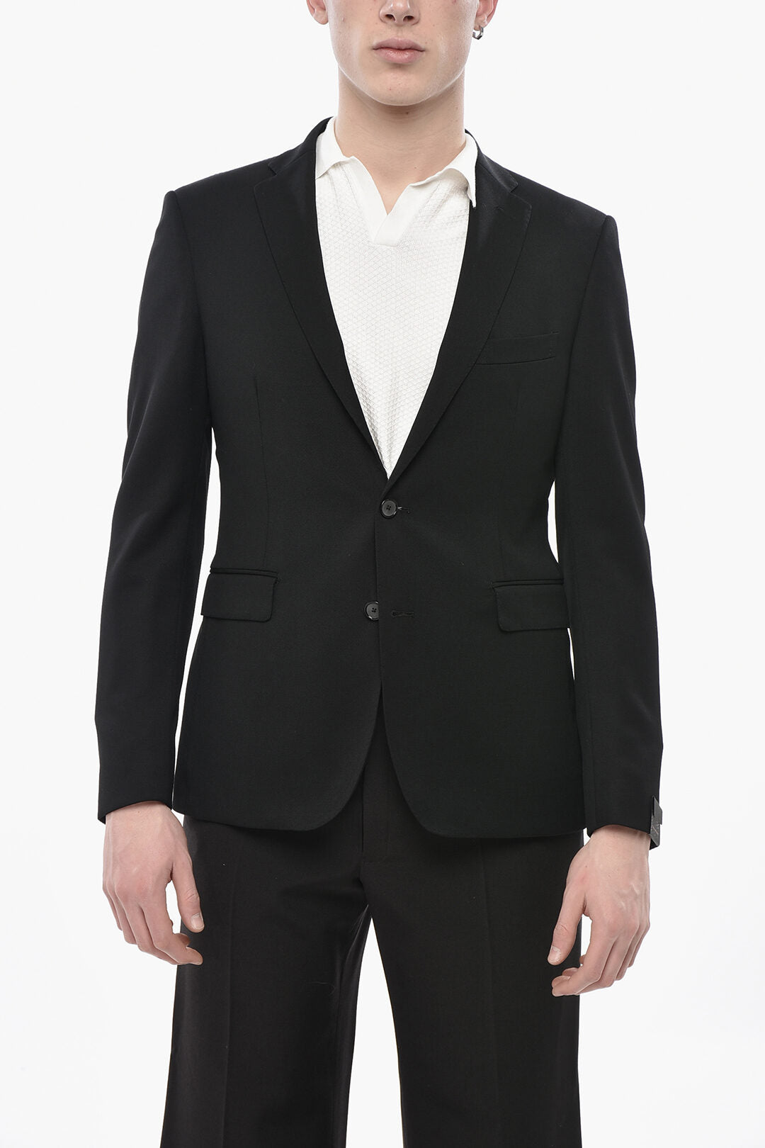 Tagliatore 3500~Two-Button Super Wool Jacket With Flap Pocket