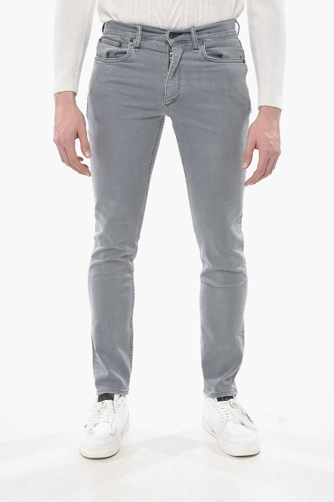 RAG&BONE 2470~Regular Fit Jeans With 16cm Logo Button