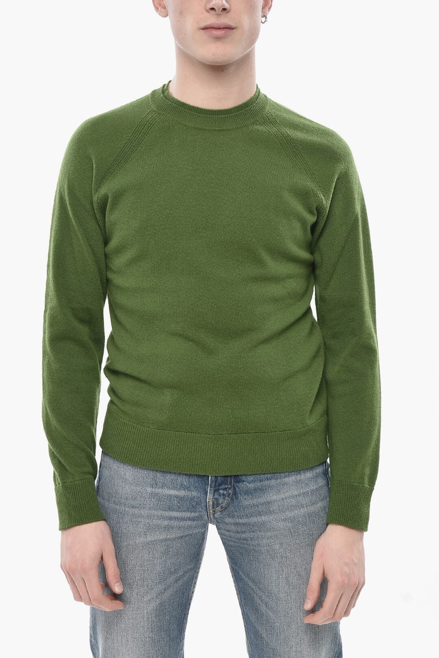 Paolo Pecora 2850~Solid Crewneck Sweater