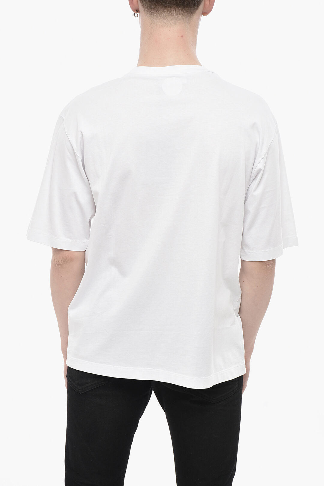 Dsquared2 2405~Cotton Crewneck T-Shirt WRESTLING, view 2