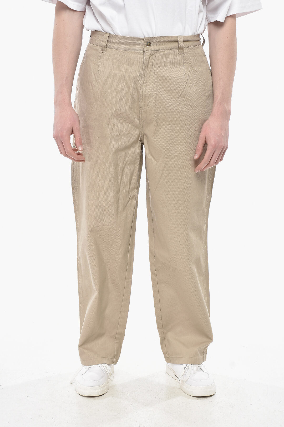 Stussy 2500~Cotton Twill Pants WORKGEAR With Snap Button