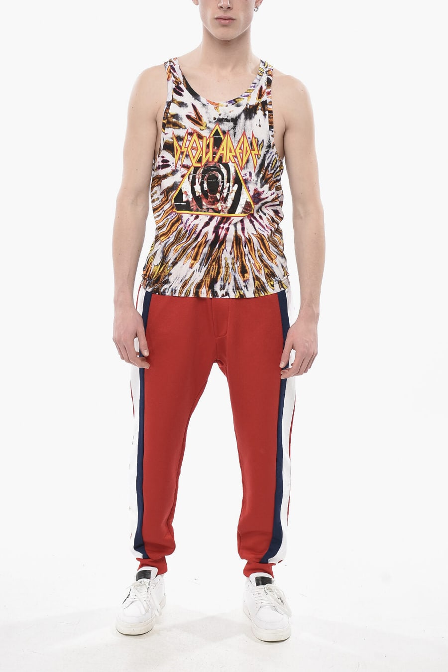 Dsquared2 3250~Printed Tank Top, view 4