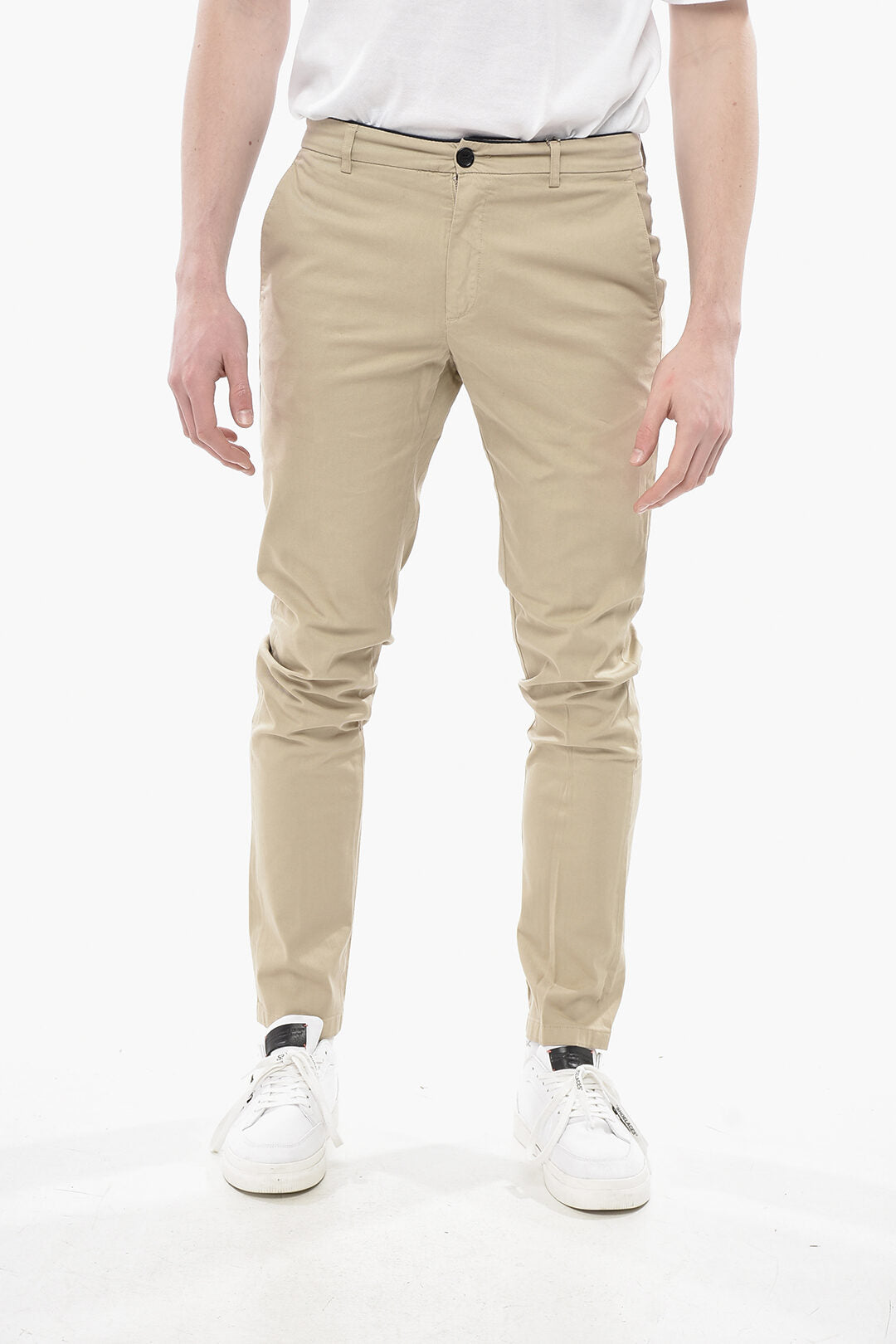 Department 5 2500~Cotton Trousers DAVID with Regular Rise