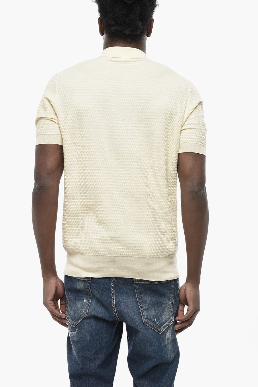 Altea 3000~Solid-Color Cotton Polo, view 2