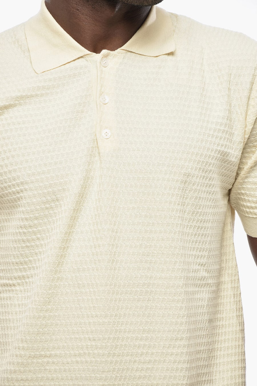 Altea 3000~Solid-Color Cotton Polo, view 3