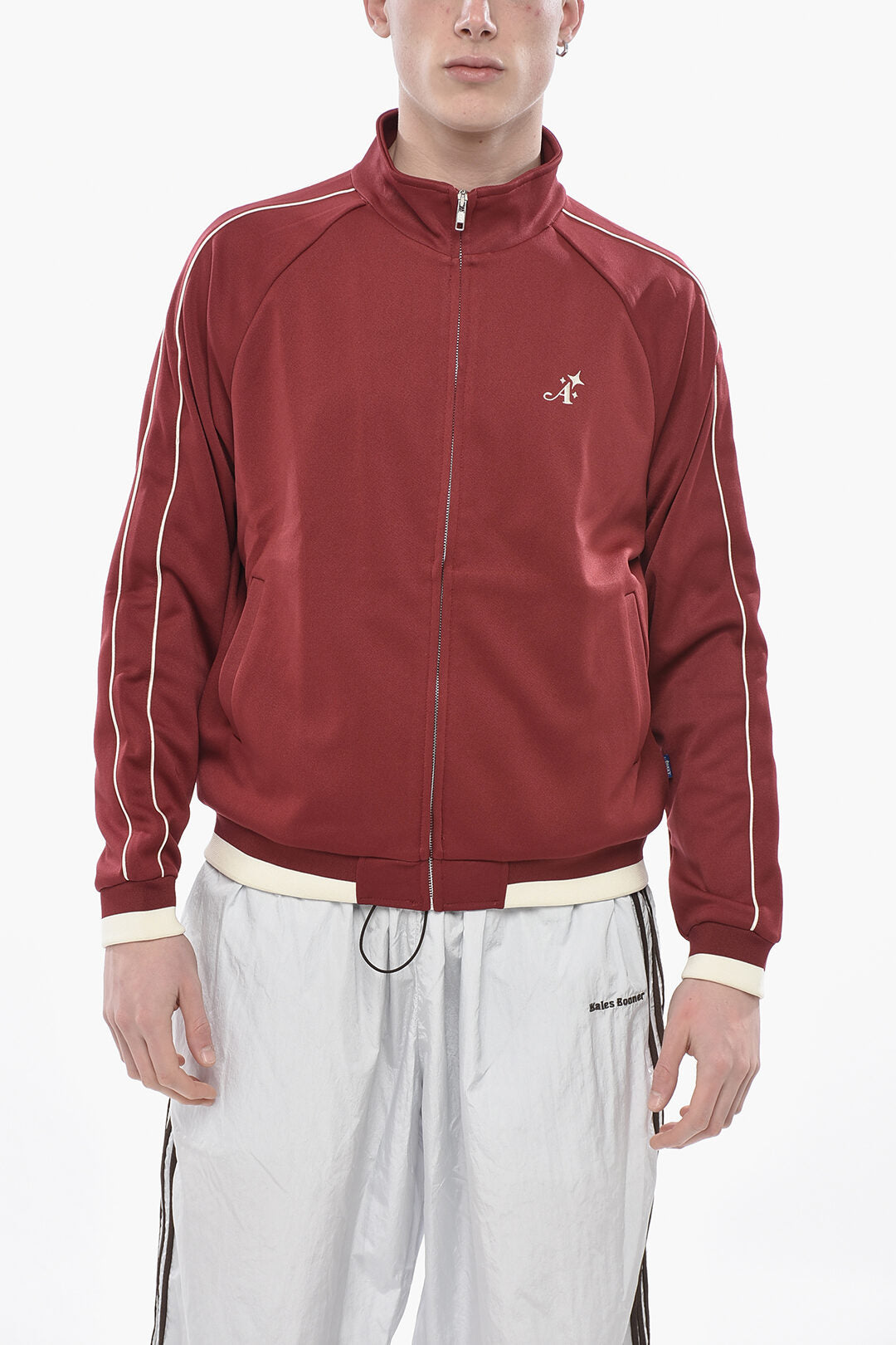 Awake New York 2900~Full-Zip Sweatshirt with Embroidered Logo