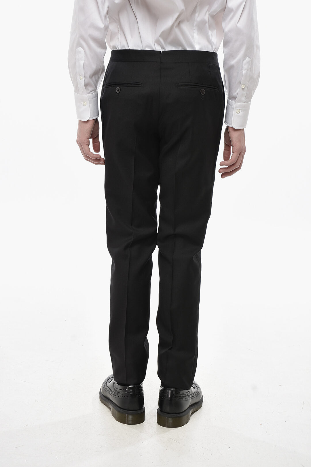 Corneliani 3500~Virgin Wool Trousers CERIMONIA ACADEMY, view 2