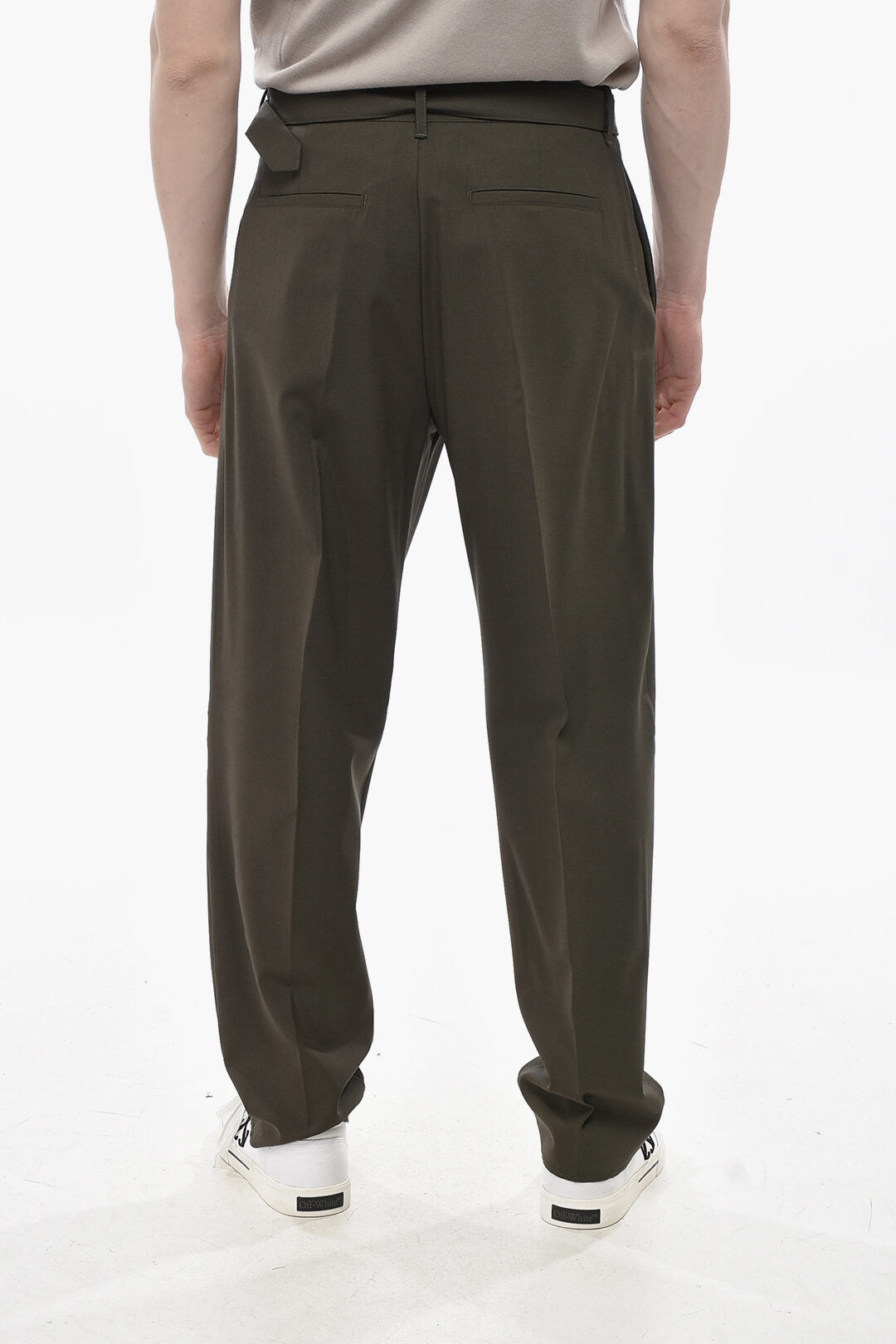 Altea 2800~Wool Trousers COLIN with Belt, view 2