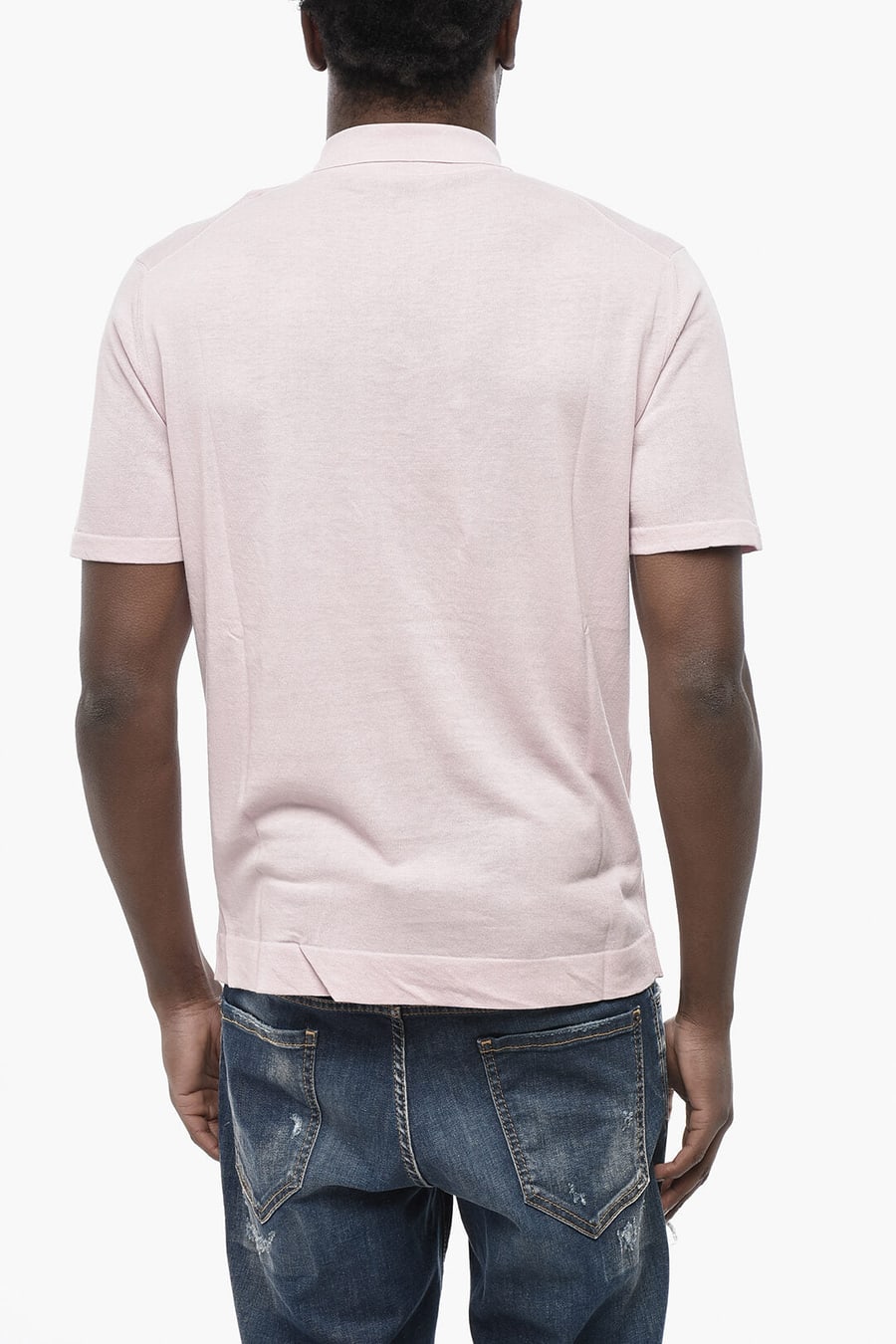 Altea 3050~Solid Lightweight Cotton Polo, view 2