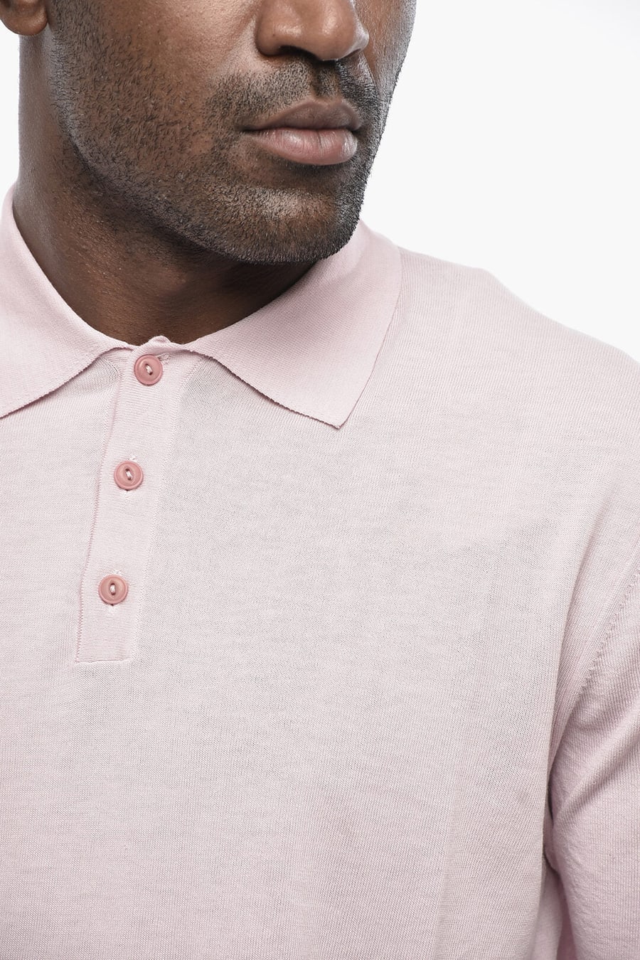 Altea 3050~Solid Lightweight Cotton Polo, view 3