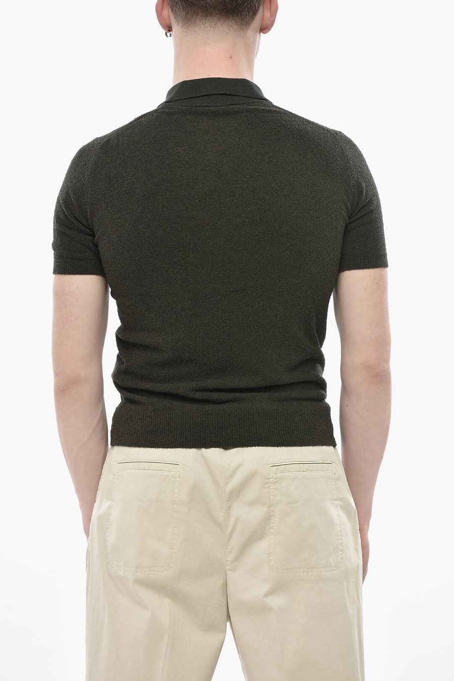 Altea 2850~Solid Cotton Terry Polo, view 2
